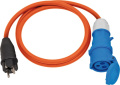 Brennenstuhl Schuko Extension Lead - Camping Adapter 1 5m Schuko Plug To Cee Socket - 1132910025